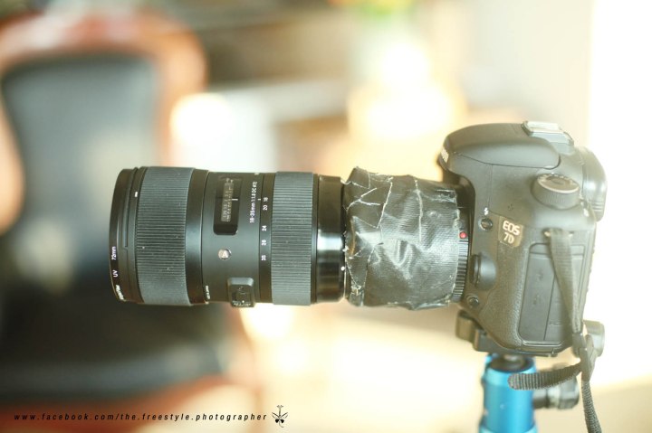 Unfortunately the lens design doesn't work with my DIY extension tube.